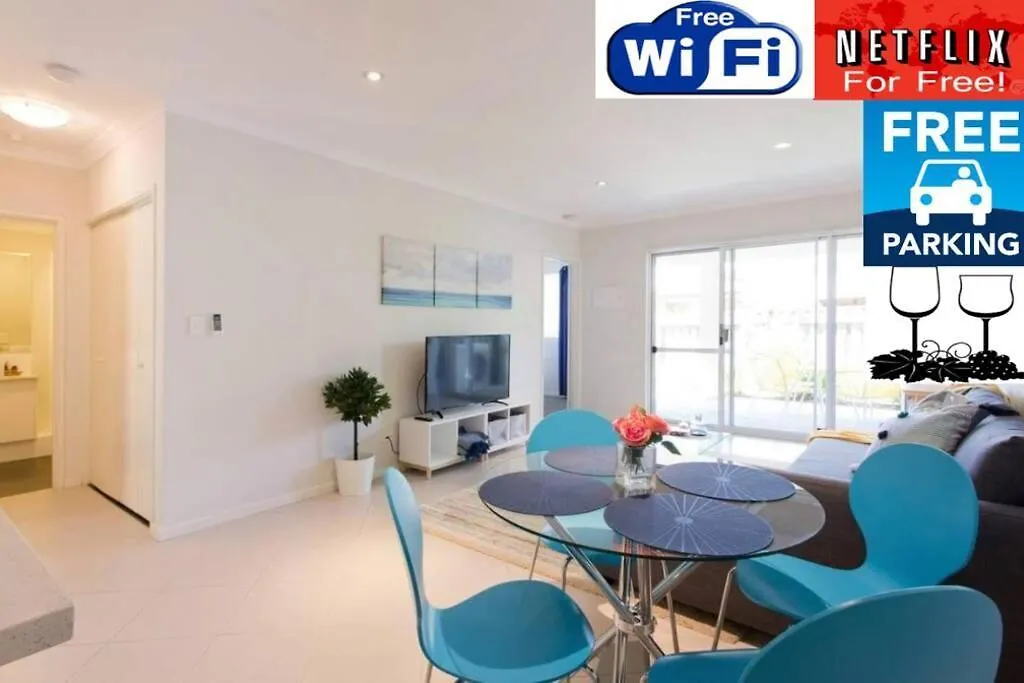Convenient Airport Sunny Garden Wifi Netflix Wine Lejlighed Perth